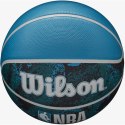 PIŁKA DO KOSZYKÓWKI WILSON NBA DRV PLUS VIBE WZ3012602XB7 R.7 czarno niebieska