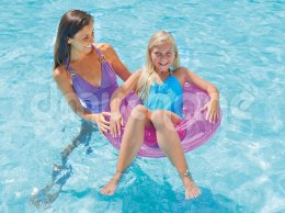Koło do pływania dla dzieci o średnicy 76 cm INTEX 59260 różowy