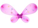 Różowy świecący Kostium dla Małej wróżki Skrzydełka Motyl bal ZA4805 CR