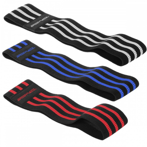 SPORTVIDA ZESTAW 3 TAŚMY DO ĆWICZEŃ OPOROWYCH SV-HK0366