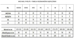 MICHAEL PHELPS COMP SOLID BRIEF SLIPY MĘSKIE M/ 5/85 cm