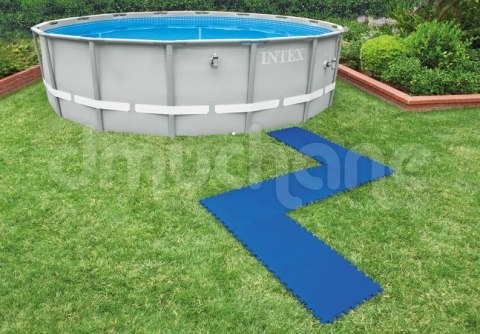 Mata pod basen puzzle 8 szt INTEX 29081