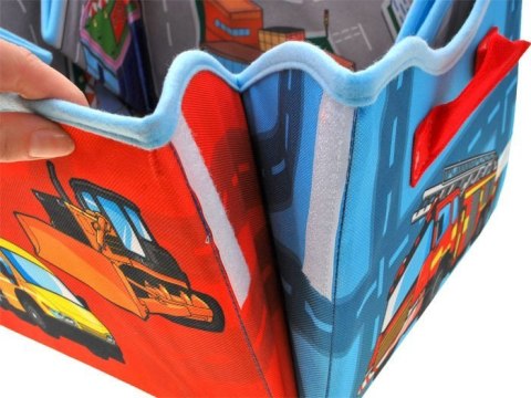 Pomysłowe PUDEŁKO na zabawki Mata ULICE 2w1 ZA1675 78 x 70,5cm