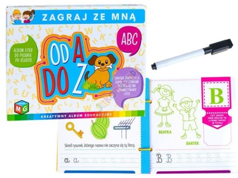 Multigra Od A do Z - Album Edukacyjny do Nauki Pisania KS0011