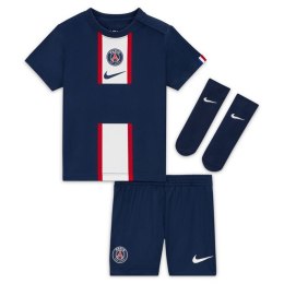 Komplet piłkarski Nike PSG 2022/23 Home Little Kids DJ7917 411