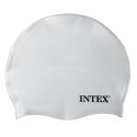 Czepek kąpielowy, do pływania INTEX 55991 biały