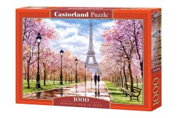 Puzzle 1000 el. Romantic Walk in Paris