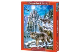 Puzzle 1500 el. Wolves and Castle