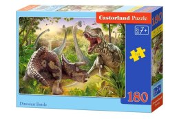 Puzzle 180 el. Dinosaur Battle