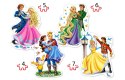 Puzzle 4w1 4,5,6,7-elementów Princesses in Love