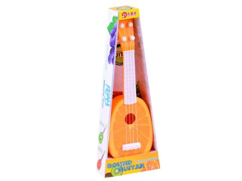 Owocowa ukulele GITARA dla dzieci gitarka 37 cm IN0033