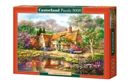 Puzzle 3000 el. Copy of Twilight at Woodgreen Pond