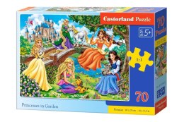 Puzzle 70 el. Princesses in Garden