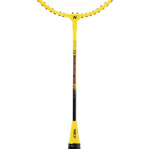 NILS NRZ262 ALUMINIUM / ZESTAW DO BADMINTONA 2 RAKIETY + 3 LOTKI Z PIÓR + SIATKA 600x60cm + POKROWIEC NILS