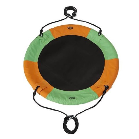 NILS NB5003 BOCIANIE GNIAZDO HUŚTAWKA POMARAŃCZOWO ZIELONY ŚR.90 CM NILS
