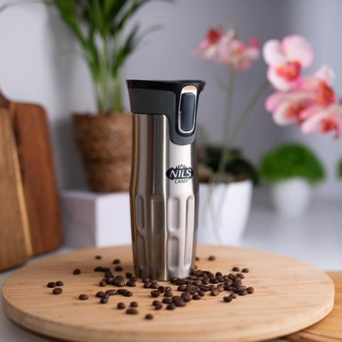 NILS NCC06 SREBRNY KUBEK TERMICZNY NILS CAMP