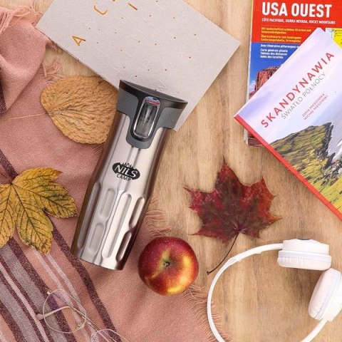 NILS NCC06 SREBRNY KUBEK TERMICZNY NILS CAMP