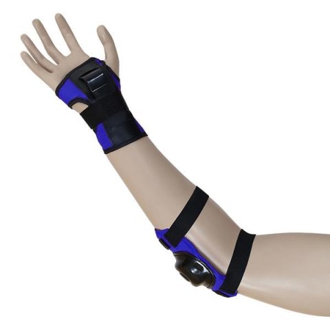 NILS EXTREME H108 ROZM. L CIEMNY NIEBIESKI ZESTAW OCHRANIACZY