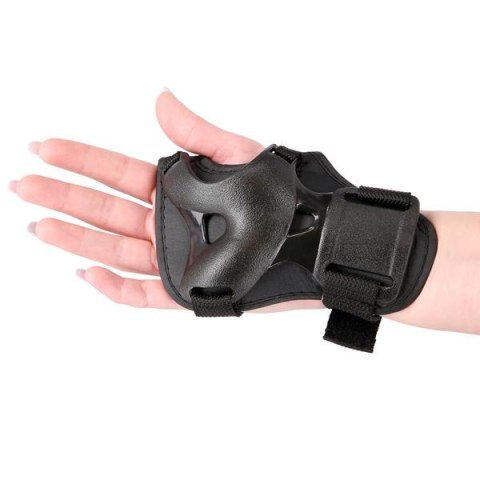 NILS EXTREME H110 ROZM. M CZARNE ZESTAW OCHRANIACZY