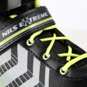 NILS EXTREME NH18192 4w1 CZARNO-ZIELONY ROZM.L(39-43) ŁYŻWOROLKI Z WYM. PŁ. HOKEJOWĄ NILS EXTREME