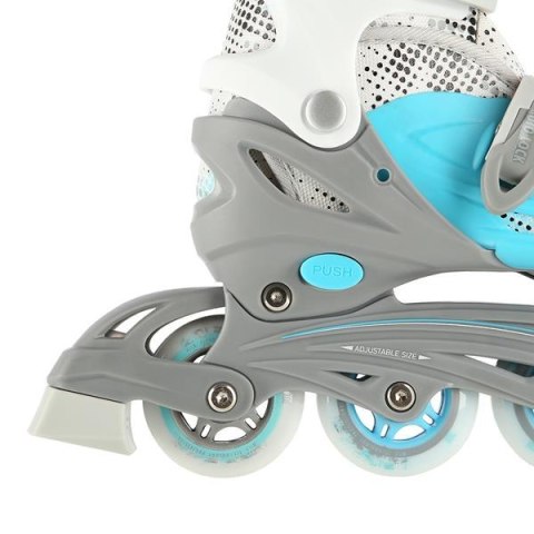 NILS EXTREME NH18331 4w1 NIEBIESKI ROZM.M(35-38) ŁYŻWOROLKI Z WYM. PŁOZĄ HOKEJOWĄ NILS EXTREME