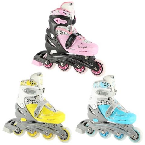 NILS EXTREME NH18331 4w1 NIEBIESKI ROZM.M(35-38) ŁYŻWOROLKI Z WYM. PŁOZĄ HOKEJOWĄ NILS EXTREME