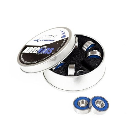 NILS EXTREME ABEC-7 RS NIEBIESKI CARBON ŁOŻYSKA (8szt.) OPAK. METAL NILS EXTREME