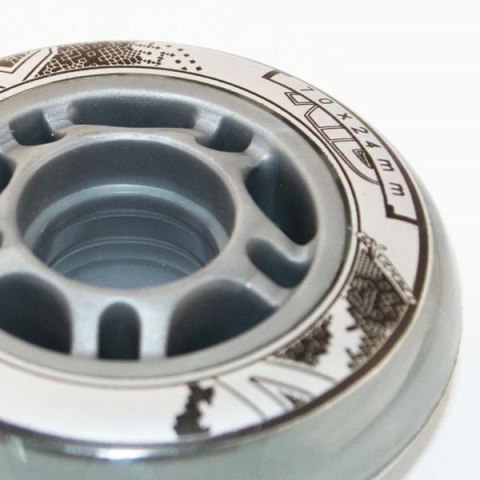 NILS EXTREME PU 70x24 82A PRZEZROCZYSTE KÓŁKA (4 szt.) NILS EXTREME