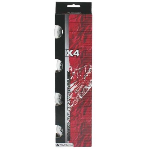 NILS EXTREME PU 70x24 82A PRZEZROCZYSTE KÓŁKA (4 szt.) NILS EXTREME