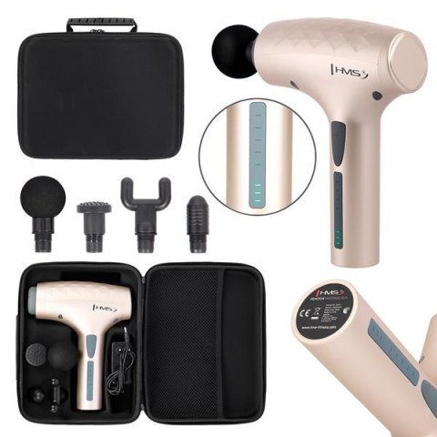 HMS PDM3134I GOLD PISTOLET DO MASAŻU HMS