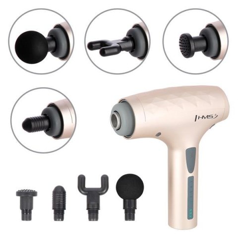 HMS PDM3134I GOLD PISTOLET DO MASAŻU HMS