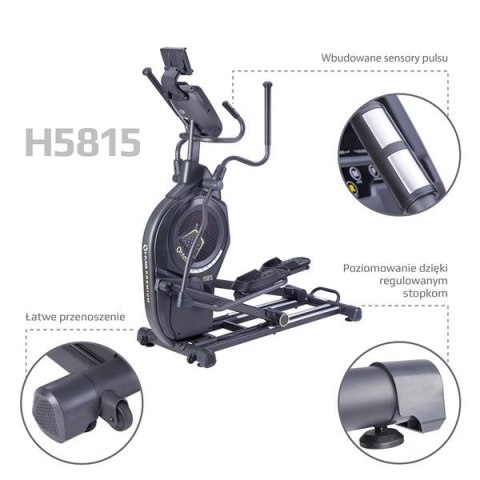 HMS PREMIUM H5815 TRENAŻER ELIPTYCZNY MAGNETYCZNO-POWIETRZNY SEMI COMMERCIAL HMS PREMIUM