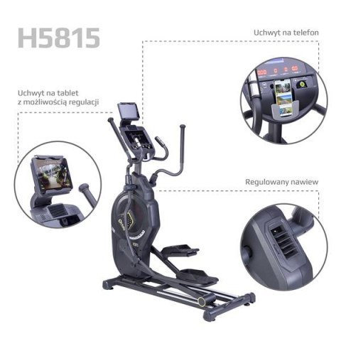 HMS PREMIUM H5815 TRENAŻER ELIPTYCZNY MAGNETYCZNO-POWIETRZNY SEMI COMMERCIAL HMS PREMIUM