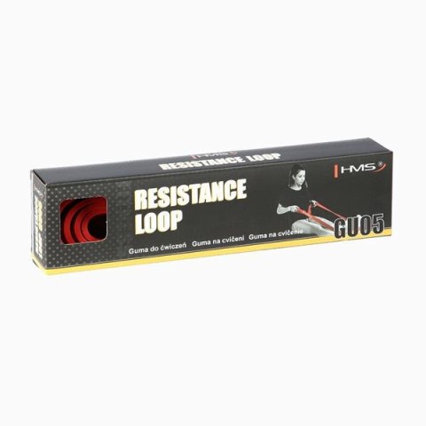 HMS GU05 RED 13 x 4.5 x 2080 MM GUMA DO ĆWICZEŃ HMS