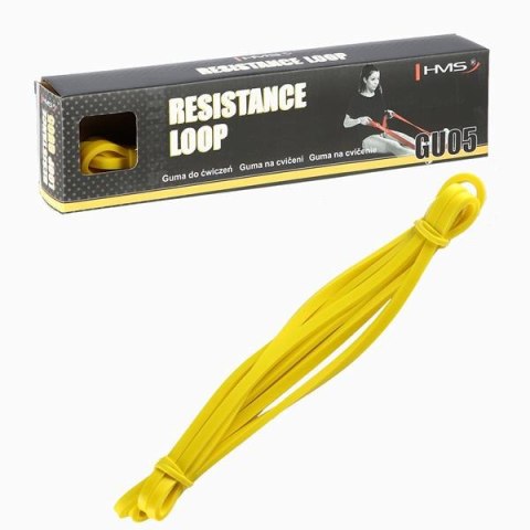 HMS GU05 YELLOW 6.4 x 4.5 x 2080 MM GUMA DO ĆWICZEŃ HMS