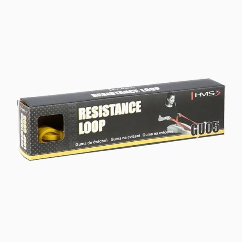 HMS GU05 YELLOW 6.4 x 4.5 x 2080 MM GUMA DO ĆWICZEŃ HMS