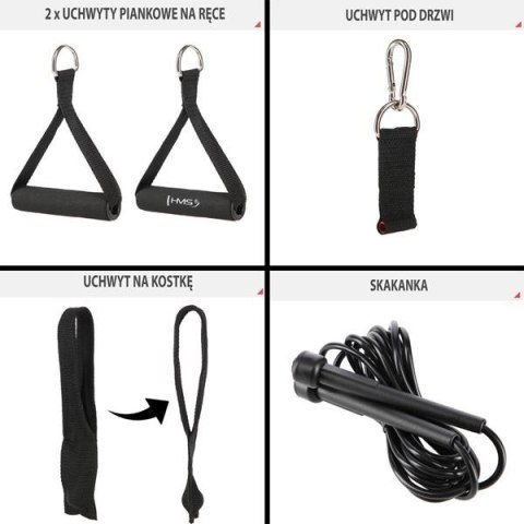 HMS TX02 ZESTAW DO ĆWICZEŃ SIŁOWYCH HMS