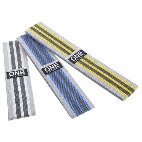 ONE FITNESS HB001 SET 3w1 GUMY DO ĆWICZEŃ ONE FITNESS