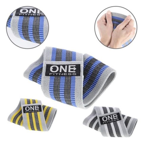 ONE FITNESS HB001 SET 3w1 GUMY DO ĆWICZEŃ ONE FITNESS