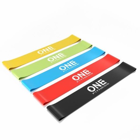 ONE FITNESS PBF SET05 SLIM ZESTAW GUM DO ĆWICZEŃ ONE FITNESS
