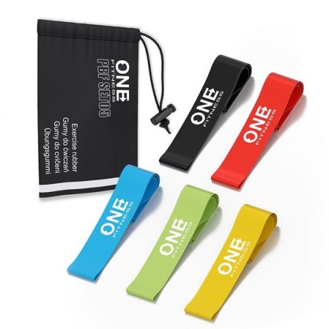 ONE FITNESS PBF SET05 SLIM ZESTAW GUM DO ĆWICZEŃ ONE FITNESS