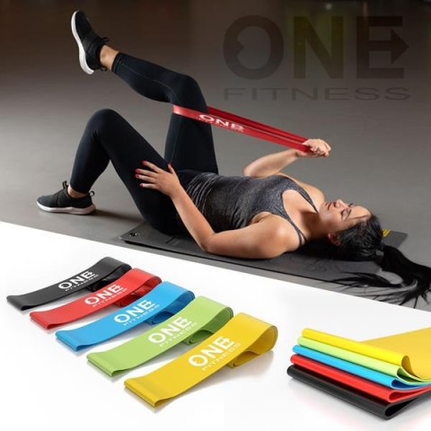 ONE FITNESS PBF SET05 SLIM ZESTAW GUM DO ĆWICZEŃ ONE FITNESS