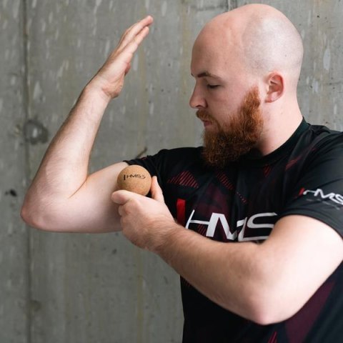 HMS BLW01 LACROSSE POJEDYNCZA PIŁKA DO MASAŻU CORK HMS