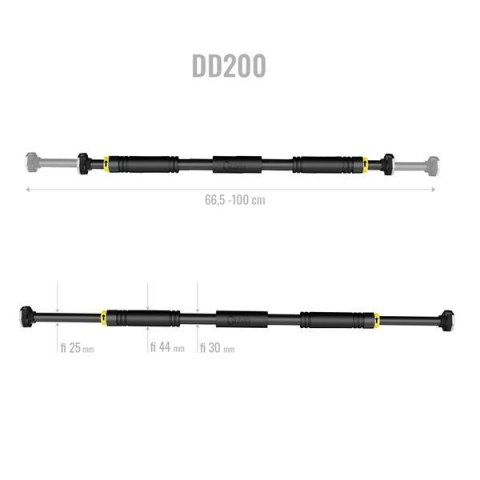 HMS DD200 DRĄŻEK ROZPOROWY 68-100 CM HMS PREMIUM