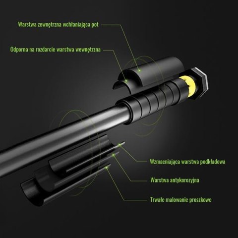 HMS DD200 DRĄŻEK ROZPOROWY 68-100 CM HMS PREMIUM