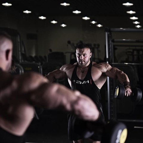 HMS HG PRO 9 KG HANTLA GUMOWANA HMS