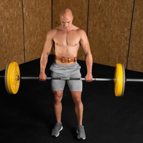 HMS PA3998 BROWN ROZM. S PAS DO ĆWICZEŃ SIŁOWYCH HMS