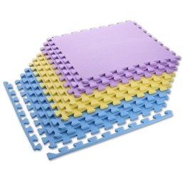 ONE FITNESS MP10 MATA PUZZLE MULTIPACK YELLOW-BLUE-PURPLE 9 ELEMENTÓW 10MM ONE FITNESS