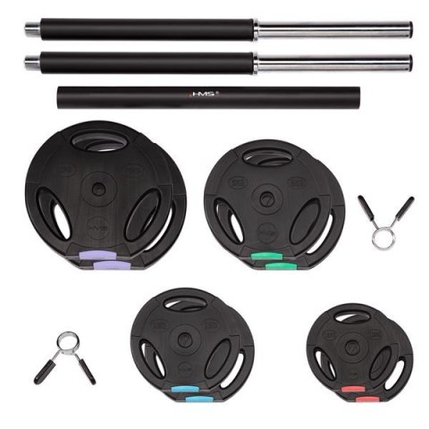 HMS GSP40 SZTANGA / TALERZE KOMPOZYT 42 KG HMS