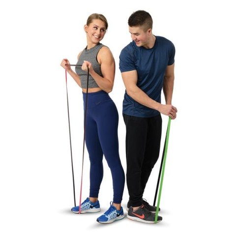 HMS GU06 POMARAŃCZOWO-CZARNA 29 x 5 x 2250 MM GUMA DO ĆWICZEŃ HMS